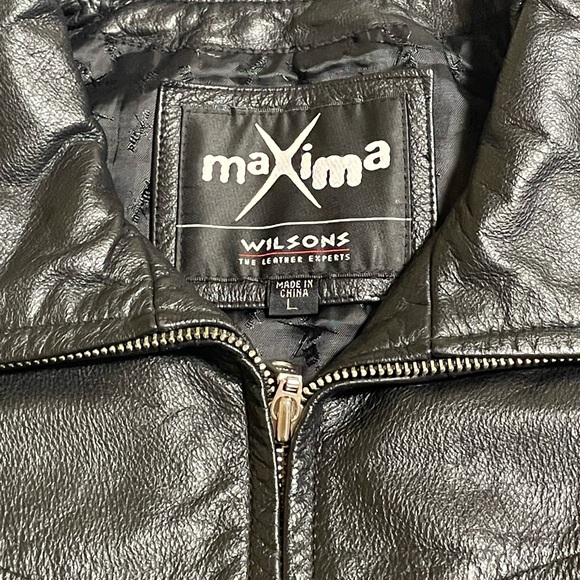 Maxima Dark Leather Women's Jacket - Picture 3 of 8